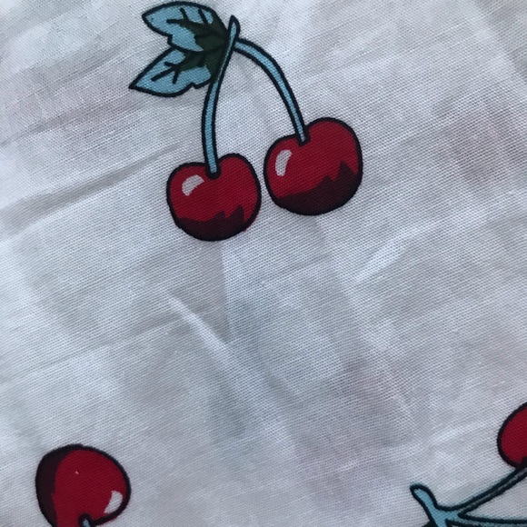 Cute Retro Vintage Cherry Mini Dress for Women - Picture 9 of 9